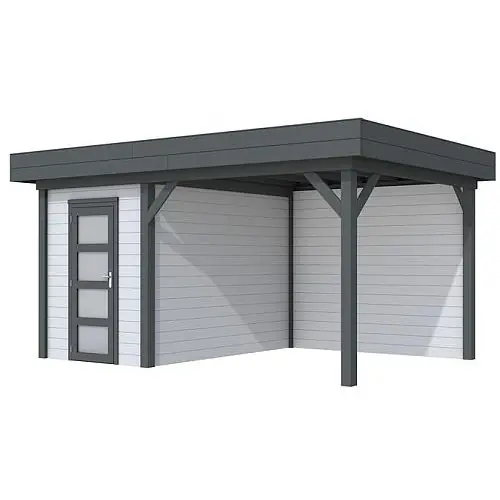 Blokhut Topvision Kiekendief 200+300x300 cm gespoten Bestel Nu