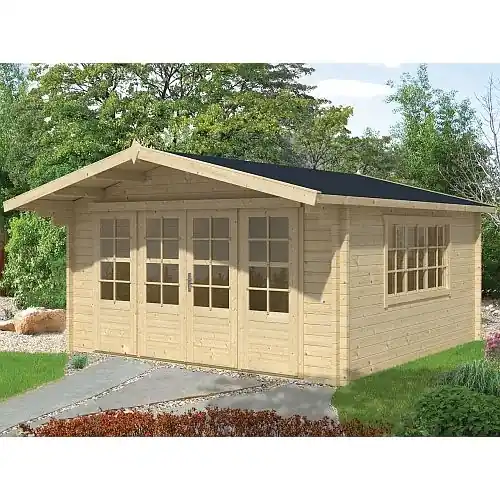 Blokhut Derby 440x440+90 cm Rechtstreeks Van De Fabrikant