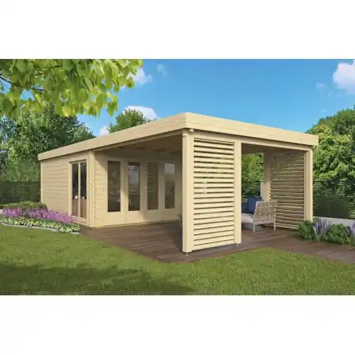 Weekendaanbieding Blokhut Casper 400x900 cm