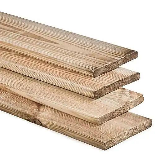 Tuinplank geïmpregneerd grenen 1,6x14x240 cm Koopje