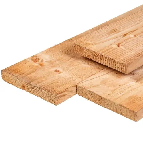 Betrouwbaar Tuinplank douglas bezaagd 2,5x25x500 cm