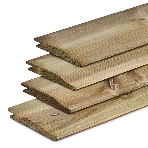Betrouwbaar Rabatplank geïmpregneerd vuren 1,9x14,5x270 cm