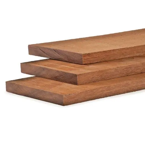 Betrouwbaar Tuinplank hardhout azobé 3x15x400 cm
