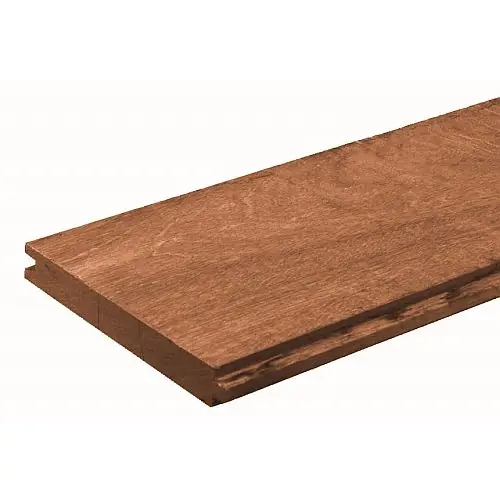 Actieprijs Damwand hardhout 3x18,5 cm