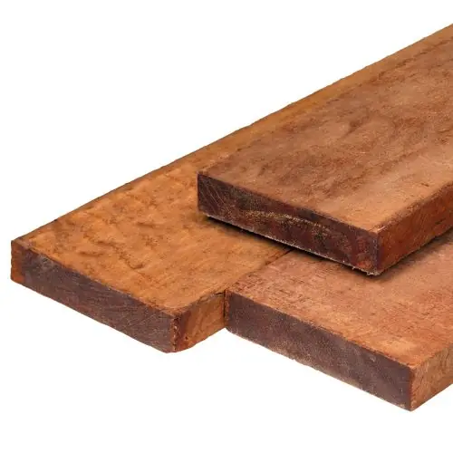 Beperkte Voorraad Regel hardhout bezaagd 4x20x400 cm