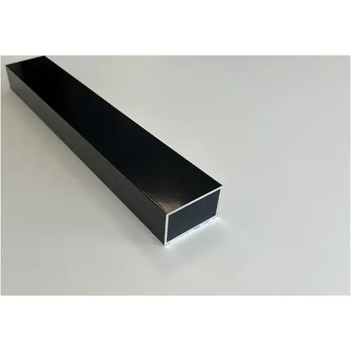Weekendaanbieding Aluminium onderbalk t.b.v. dekdelen 3x5x400 cm zwart RAL9005