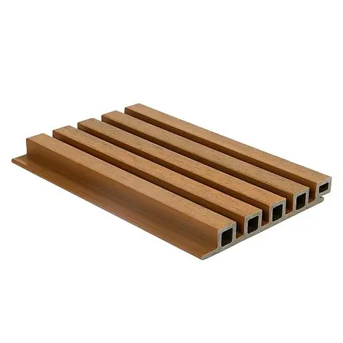 NewTechWood composiet co-extrusie wand bekleding castellation 25 profiel, 2,5 x 19,6 x 290 cm, Red Cedar Betaalbaar