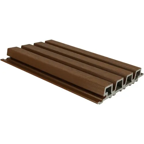 NewTechWood composiet co-extrusie wand bekleding Castellaton PRO35 3,3 x 21,5 x 290 cm Ipé Shop Nu