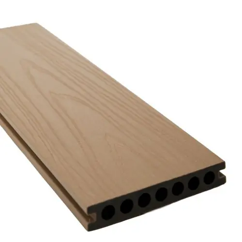 Veilige Betaling Vlonderplank composiet semi-massief houtstructuur maple 2,2x13,8x400 cm