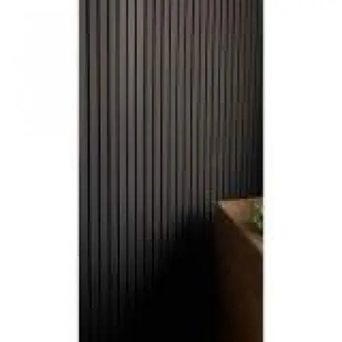 Wand triple profiel zwart verticaal type C 376 cm Meest Verkocht