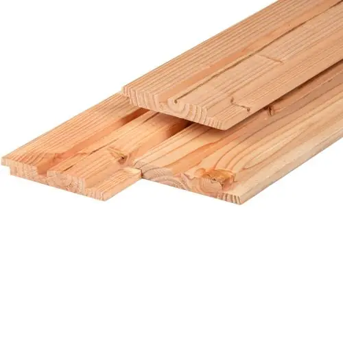 Lage Prijs Dubbel profiel douglas geschaafd 1,9x13x500 cm