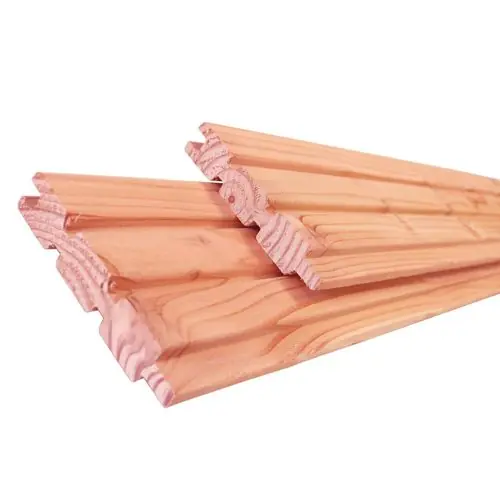 Douglas geschaafd 2-zijdig triple profiel 2,7x14,5x400 cm Express Levering