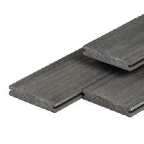 PuraShield composiet massief kantplank/vlonderplank dark grey 2,3x13,8x300 cm Bestseller