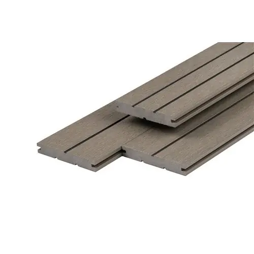 Tijdelijk Beschikbaar PuraDock composiet massief vlonderplank light grey 2,2x14,6x290 cm