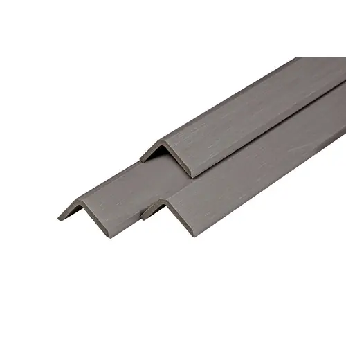 Flitsaanbieding PuraShield composiet hoekprofiel dark grey 5x4,1x300 cm