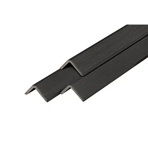 Beperkt Aanbod PuraShield composiet hoekprofiel ebony black 5x4,1x300 cm