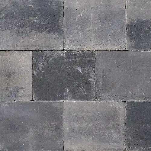 Stonique trommel 20x30x5 cm grijs zwart Speciale Aanbieding
