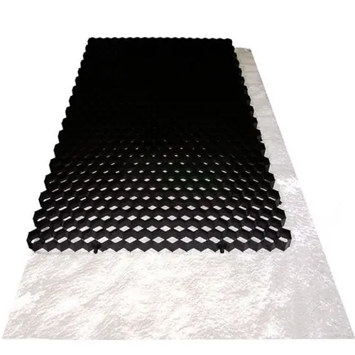 Fabrieksprijs Grindmatten 120x80x3 cm zwart