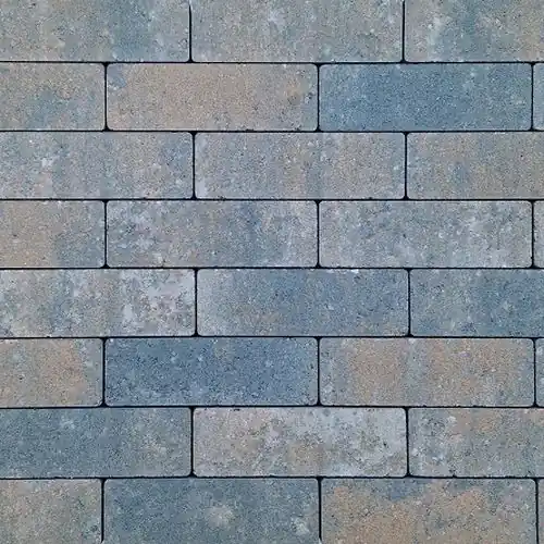 Seizoensaanbieding Strak dikformaat 21x6,8x6 cm tricolore