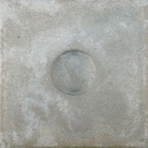 Knikkerpottegel 30x30x6 cm grijs Fabrieksprijs