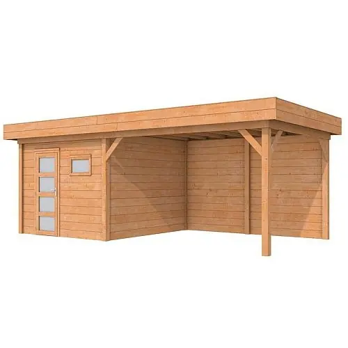 Blokhut Topvision douglas Raaf 298+400x298 cm Exclusieve Aanbieding
