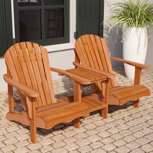 Loveseat Relax Hardhout Aanbieding