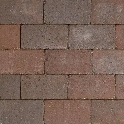 Uitverkoop Stonique trommel betonstraatsteen 21x10,5x6 cm groninger bruin