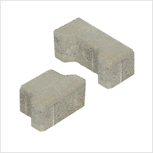 Must-Have H-profielsteen 10 cm grijs passtuk met deklaag