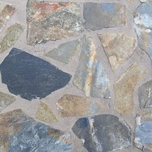 Flagstones kwartsiet glacier grey blue Superprijs