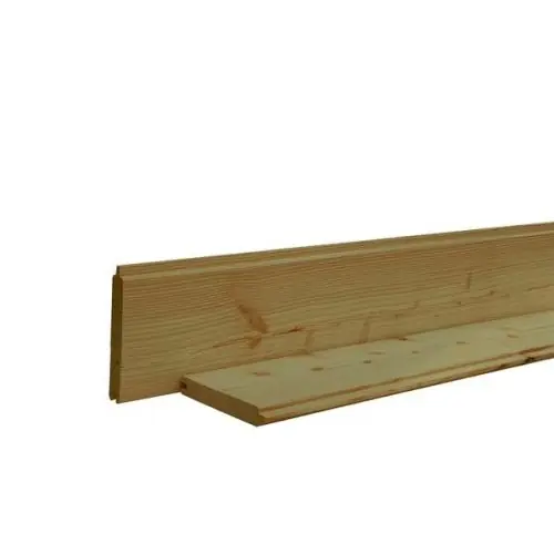 Favoriet Blokhutprofiel douglas geschaafd groen geïmpregneerd 2,8x19,5x500 cm