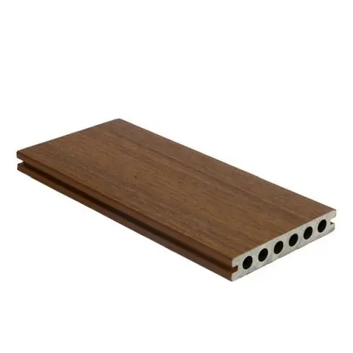 NewTechWood composiet dekdeel houtstructuur 2,3x13,8x300 cm Teak Gratis Retour