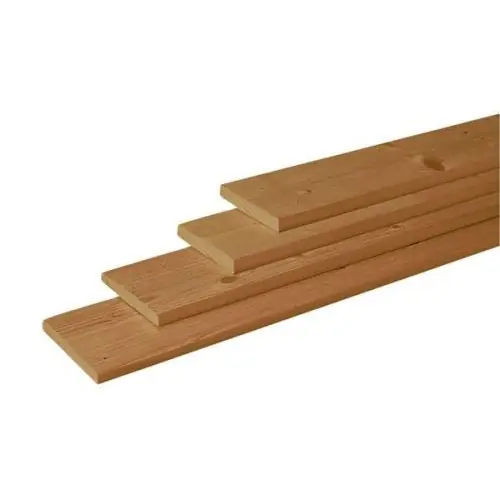 Bestseller Schuttingplank douglas geschaafd groen geïmpregneerd 1,8x16 cm
