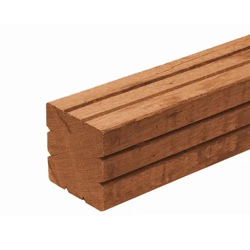 Exclusieve Aanbieding Bankirai tuinpaal 9x9x305 cm geschaafd
