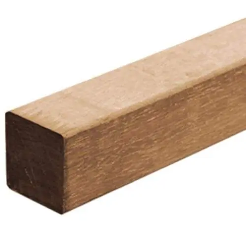 Tuinpaal hardhout azobé 8,5x8,5x250 cm glad geschaafd Must-Have