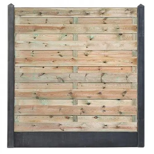 Weekendaanbieding Hout-betonschutting antraciet i.c.m. tuinscherm Maastricht