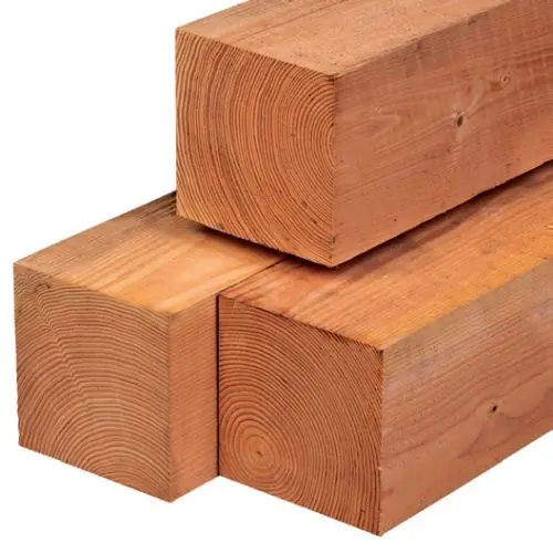 Lage Prijs Tuinpaal red class wood geschaafd 20x20 cm