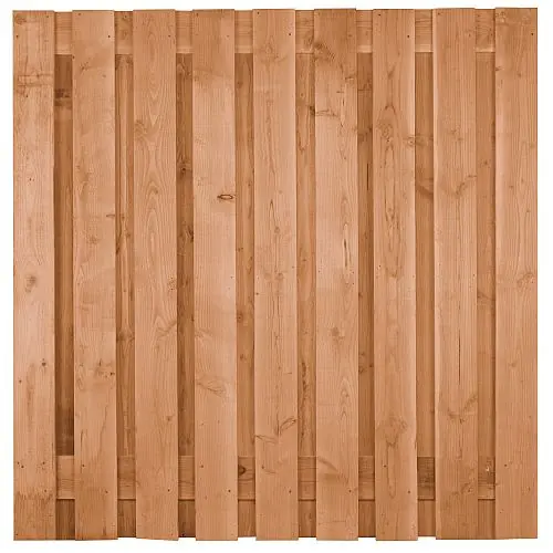 Restpartij Aanbieding tuinscherm douglas 19-planks 180x180 cm recht 1150 Showmodel Koop Vandaag