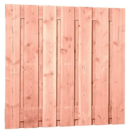Douglas tuinscherm 19 mm 15-planks 180x180 cm Gratis Retour