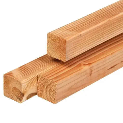 Tuinpaal douglas geschaafd 6,5x6,5x300 cm Hete Deal