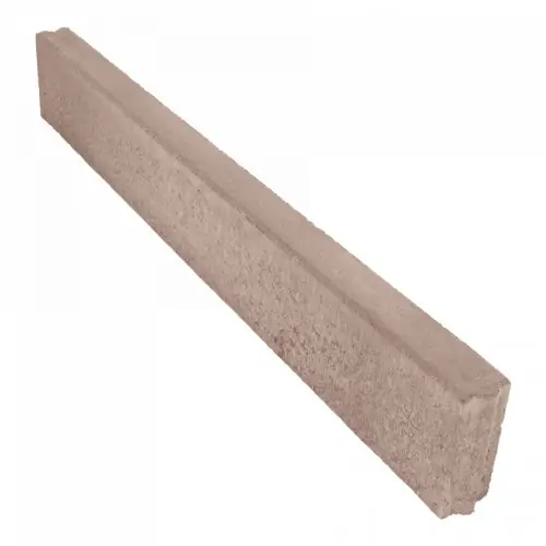 Rechtstreeks Van De Fabrikant Opsluitband 5x15x100 cm taupe