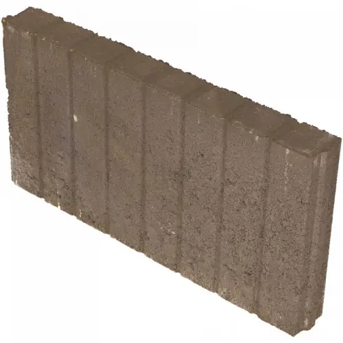Gereduceerde Prijs Miniquadroband palissade 6x25x50 cm bruin