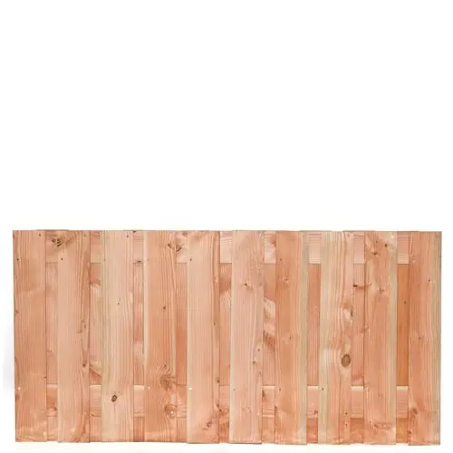 Populair Tuinscherm Zwarte woud douglas 180x90 cm