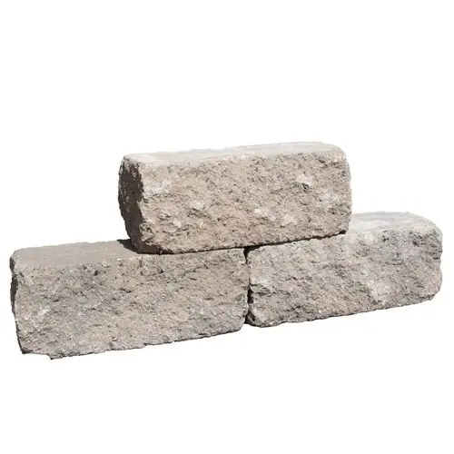 Cliff walling getrommeld 30x12x12 cm greige Hoge Kwaliteit