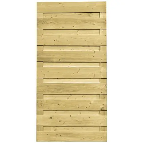 Meest Verkocht Tuinscherm geïmpregneerd vuren 180x90 cm 103289