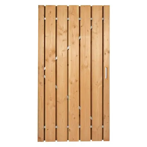 Tuindeur Coloured Wood geschaafd 190x120 cm Betaalbaar