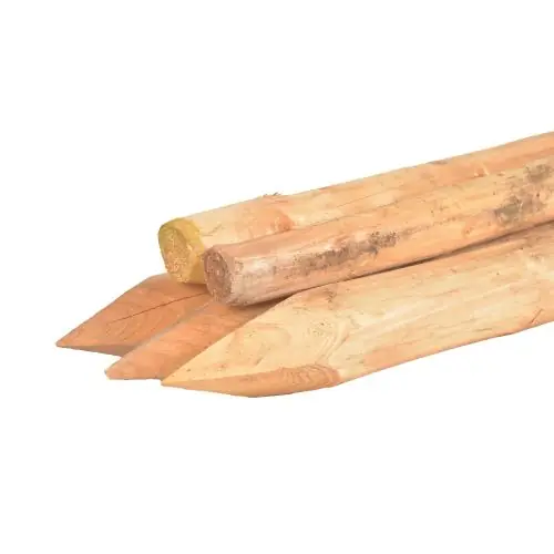 Boompaal vuren geschild kop Ø9x250 cm Dagaanbieding