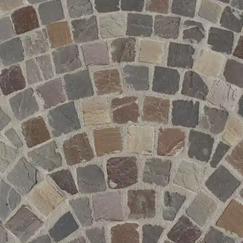 Direct Beschikbaar Natuursteen keien 10x10x5-7 cm tavel