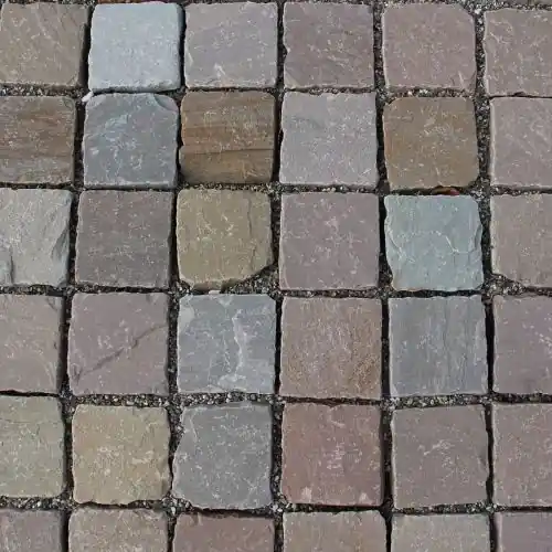 Natuursteen keien 14x14x5-7 cm tavel Populair