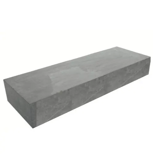 Tijdelijk Beschikbaar Traptrede massief 18x40x50 cm grijs
