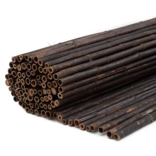 Bamboe rolscherm Black 200x180 cm Beperkt Aanbod